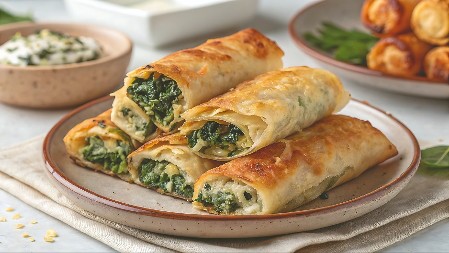 CIGARA BUREK SA SPANAĆEM TERA VODU NA USTA Ješćete ga za doručak, ručak i večeru