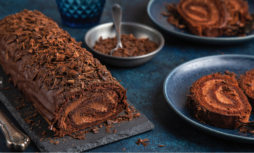 ČOKOLADNI ROLAT ZA SVETOG SAVU Savršenog izgleda i još boljeg ukusa