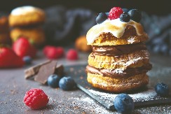 LAŽNE KROFNE SA LEŠNICIMA OD LISNATOG TESTA Savršenstvo u svakom zalogaju