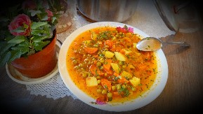 DEDIN POSNI GRAŠAK UNUCI SAMI TRAŽE Polizaćete i tanjir koliko je sočan