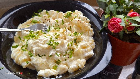 BELA PASTA SA PAVLAKOM I KAČKAVALJEM Novi recept sa kanala Bakina kuhinja