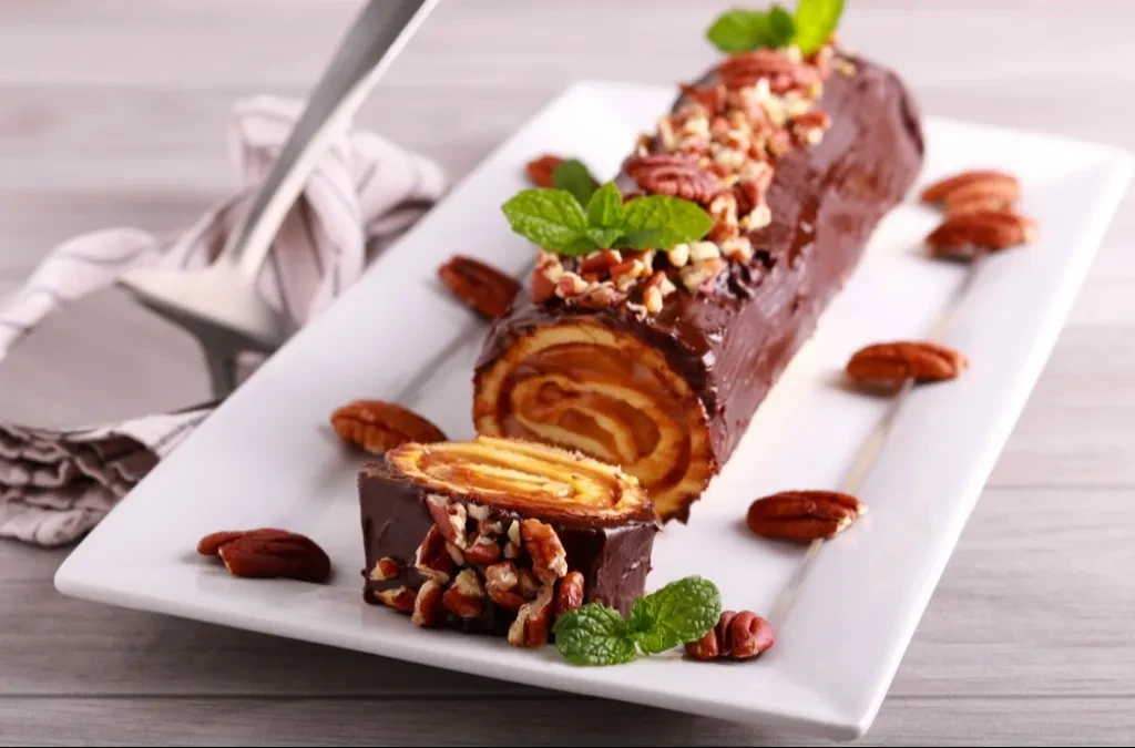 ČOKOLADNI ROLAT SA KARAMELOM GOTOV OČAS POSLA Bićete oduševljeni