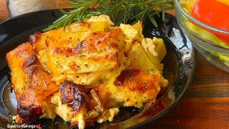 PRELIVENI KROMPIR IZ BAKINE KUHINJE Mirisan, brz i slasan, bolji niste jeli