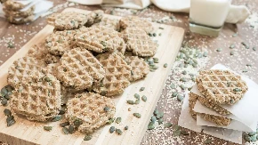 INTEGRALNE GALETE SA SEMENKAMA Hrskava, brza užina koja daje sitost