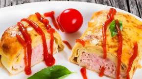 ZAPEČENE PALAČINKE SA MESOM Baš ovako ih pravi Steva Karapandža