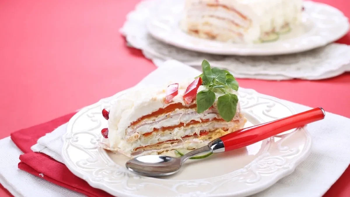 SLANA TORTA OD PEČENIH PAPRIKA UKRAS TRPEZE Odlično ide uz roštilj za 1.maj