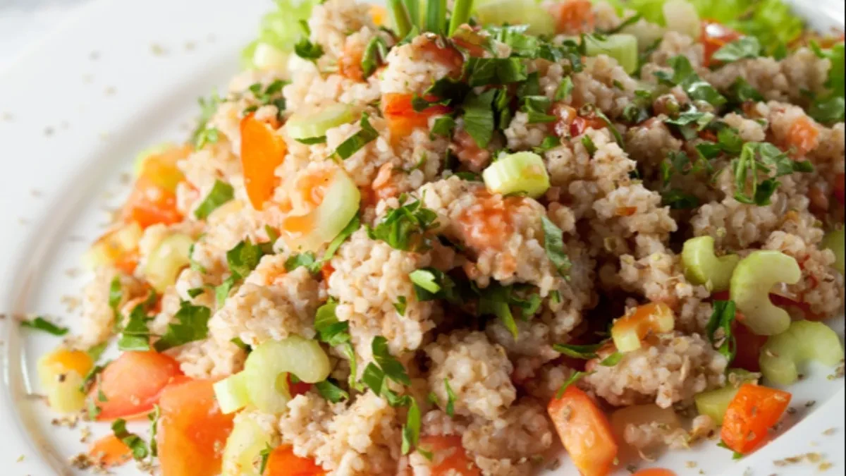 HELJDINA KAŠA SA POVRĆEM ZA LAGANU UŽINU Baš ovako je prave na Hilandaru