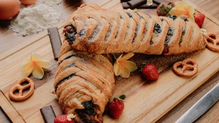 Pletenica sa čokoladom najbolje iz pekare Korica je hrskava, a unutrašnjost neodoljiva