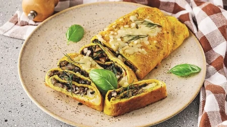Rolat sa pečurkama otvara apetit:Vole ga i stari, a i deca, a gotov brzinom svetlosti