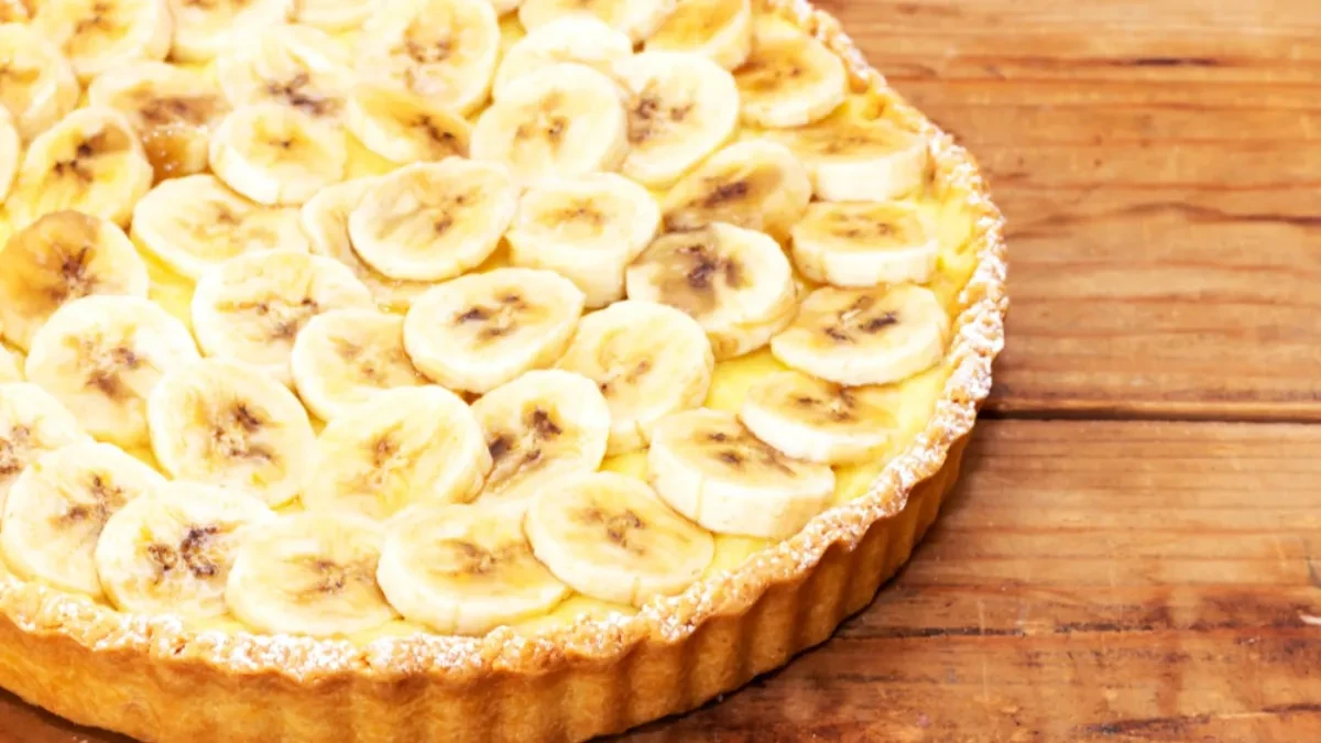 Kremasti tart sa bananama se topi u ustima: Svi žele još