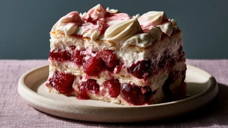 Pavlova sa višnjama lagana i osvežavajuća: Klasik na moderan način