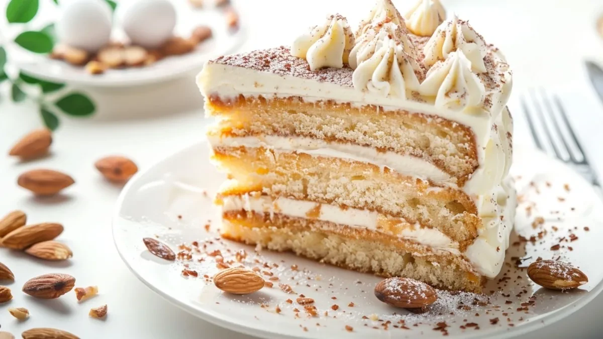 Slojevita badem torta koja pomera granice dobrog ukusa: Savršena poslastica