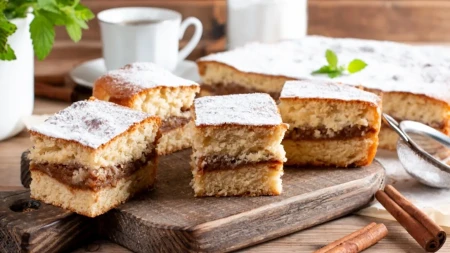 Posna lenja pita sa jabukama mami na parče više: Savršena poslastica