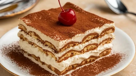 Švarcvald tiramisu mami na parče više: Savršen spoj omiljenih deserata
