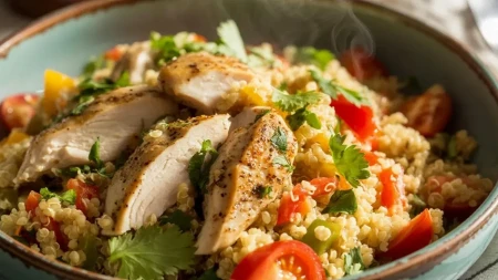 Brzo, zdravo i ukusno, sprema se za 15 minuta: Salata sa kinoom gotova za tren + puna proteina